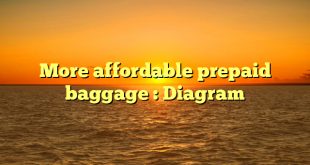 More affordable prepaid baggage : Diagram